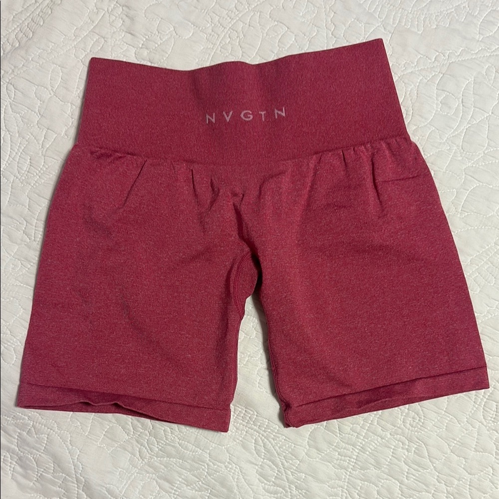 NVGTN Hot Pink Athletic Shorts